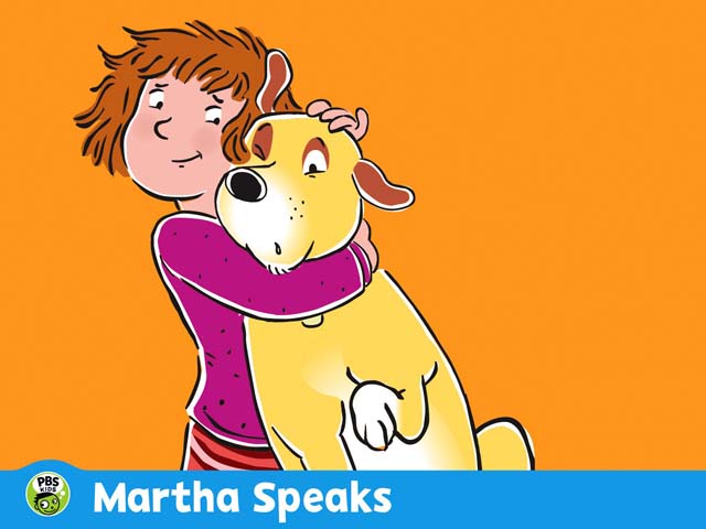 پرورش کودک دوزبانه با کارتون Martha speaks