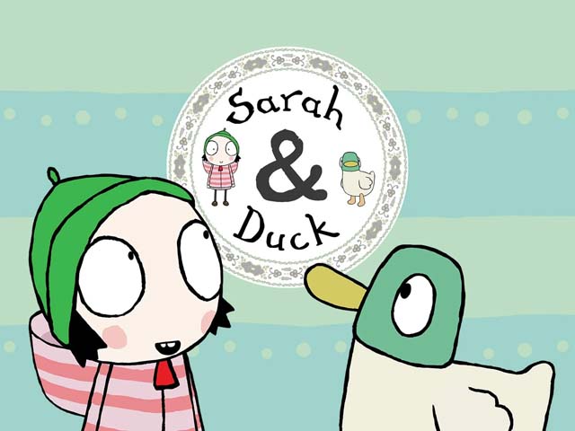 آشنایی با کارتون سارا و اردک Sarah and Duck