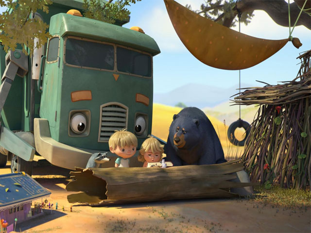 داستان انیمیشن کامیون زباله
