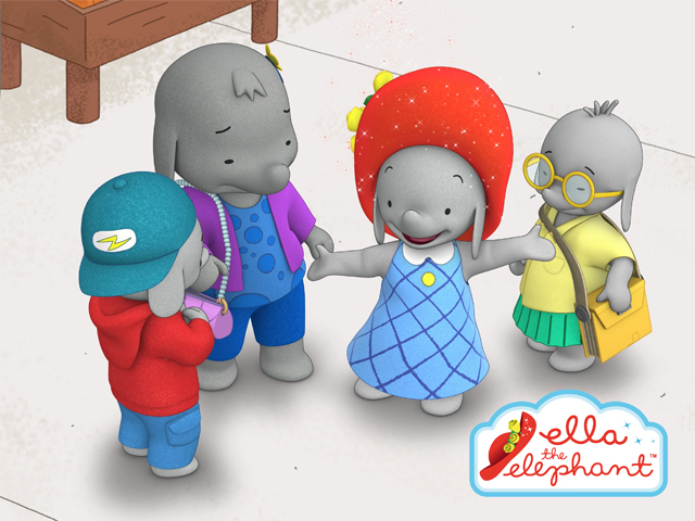 افزایش اعتماد به نفس با کارتون Ella the Elephant
