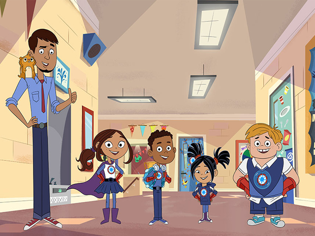 تقویت اعتماد به نفس با انیمیشن Hero Elementary