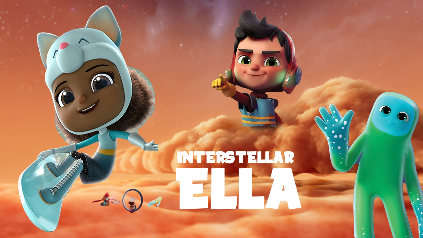 4. کارتون Interstellar Ella (الای میان ستاره ای)