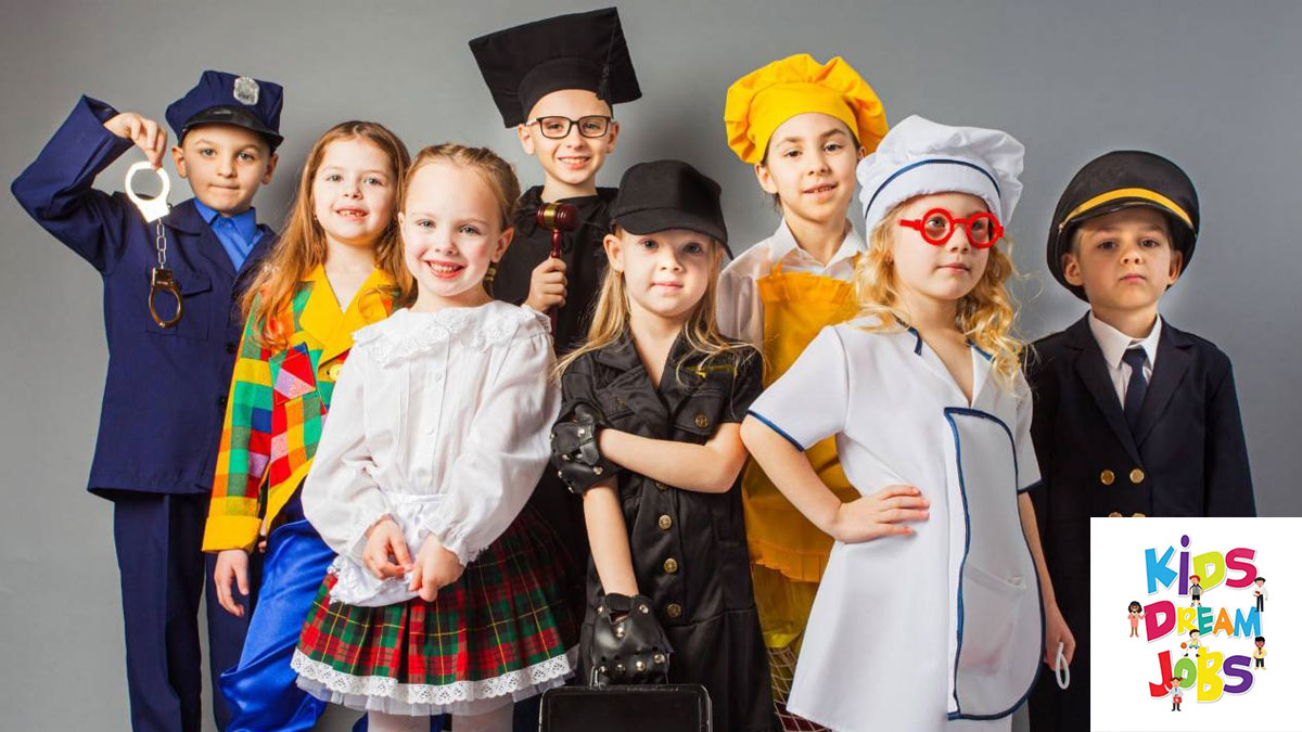 کارتون انگلیسی kids dream jobs