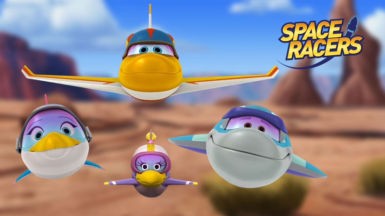 کارتون Space Racers(فضاپیماها)
