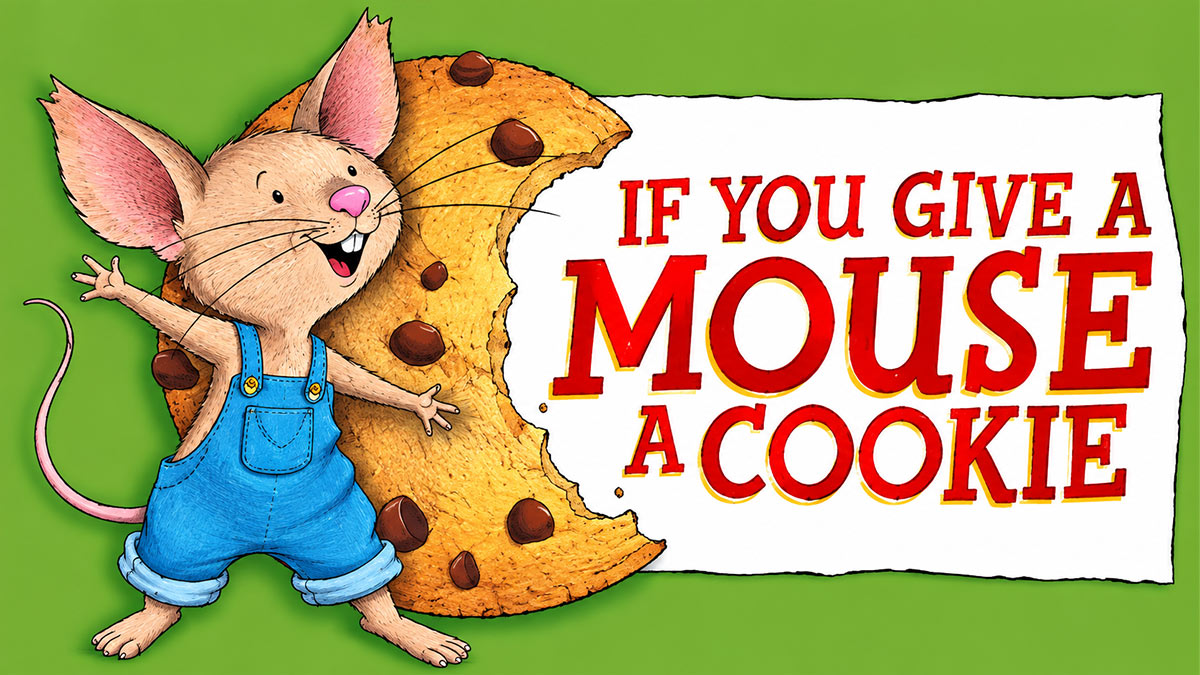 کارتون If You Give a Mouse a Cookie (اگه به موش کوکی بدی) 
