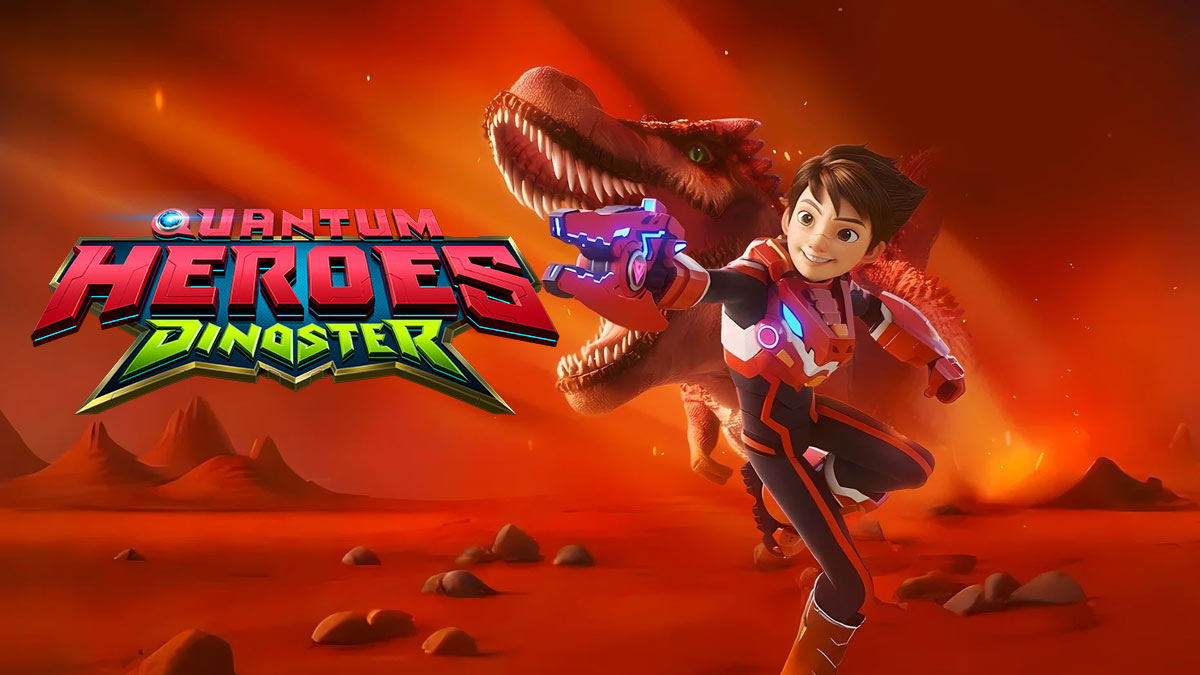 انیمیشن Quantum Heroes Dinoster (قهرمانان کوانتومی داینوستر) 