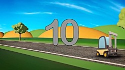 Small Truck Counting With Gecko's Garage | Learn to Count 1 - 10