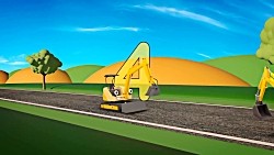 Counting Construction Trucks | Learn to Count 1 to 10