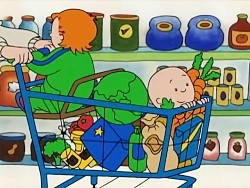 Caillou Goes Shopping