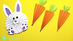 How to Make a Paper Carrot _ Easter Craft Ideas