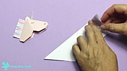 Easy Unicorn Bookmark Corner