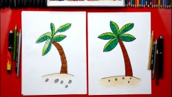 How To Draw A Palm Tree