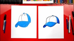 How To Draw A Baseball Hat