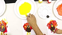 Finger Paint A Turkey