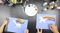 How To Finger Paint A Unicorn