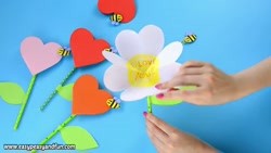 Heart Flower Craft