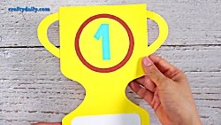 DIY Father's Day Trophy Card