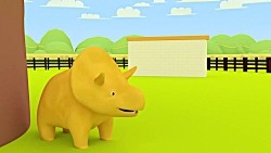 Learn Objects - Dino and Dina Play Hide Seek