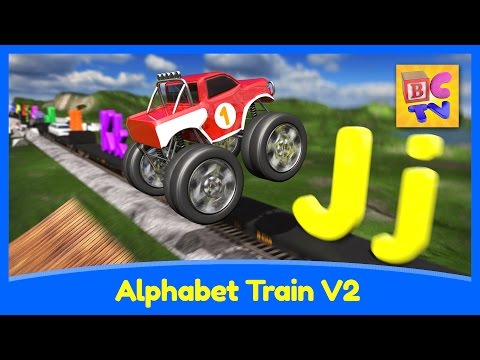 Alphabet Train - Learn ABCs with Vehicles and Animals for Kids