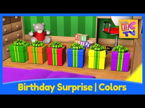 Birthday Surprise - Learning Colors for Kids