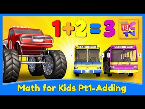 Monster Truck Math Part 1 - Adding