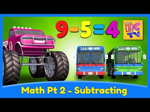 Monster Truck Math Part 2 - Subtracting