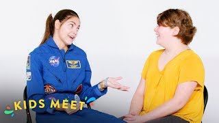 Kids Meet a Teen Astronaut in Training