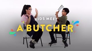 Kids Meet A Butcher