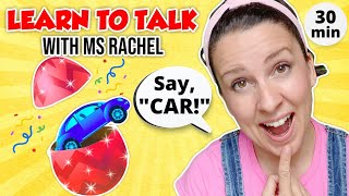 Learning with Ms Rachel  Learn Words and Colors for Toddlers  Educational Kids Videos  Animals