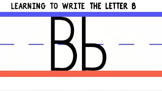 Write the Letter B