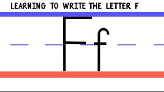 Write the Letter F