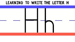 Write the Letter H