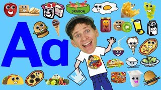 Food Alphabet Phonics Song for Kids  Do You Like Apples Song