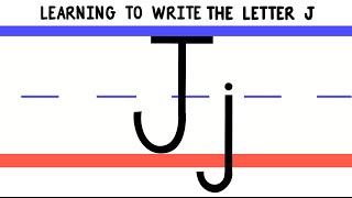 Write the Letter J