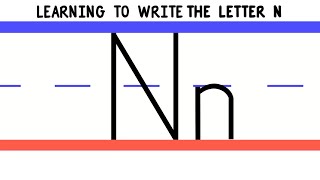 Write the Letter N