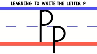 Write the Letter P