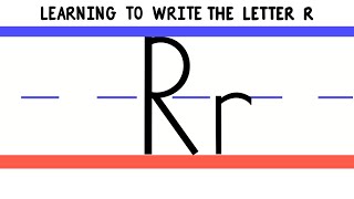 Write the Letter R