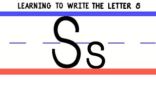 Write the Letter S