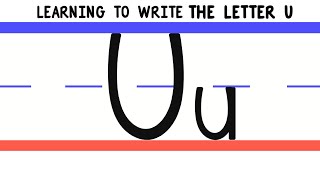 Write the Letter U