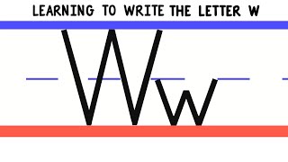 Write the Letter W