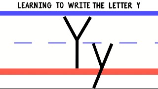 Write the Letter Y