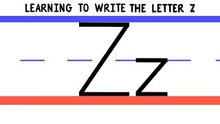 Write the Letter Z