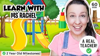 Toddler Learning Video with Ms Rachel - 2 Year Old Milestones, Speech & Social Skills for Toddlers