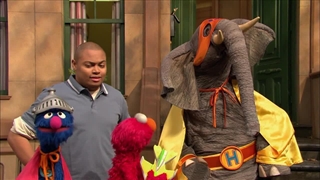 S46E12-Elmo Steps in for Super Grover