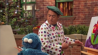 S47E14-Painting with Cookie Monster