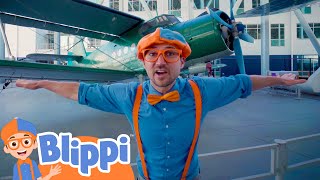 Blippi Learn About Planes At The Museum Of Flight