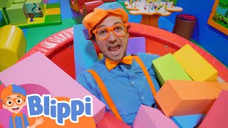 Blippi Visits The Funtastic Playtorium Kids Indoor Playground