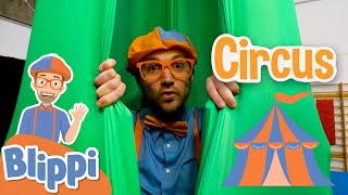 Blippi Goes To Circus School