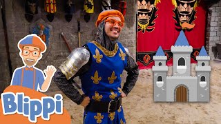 Blippi Explores A Castle And Learns History For Kids