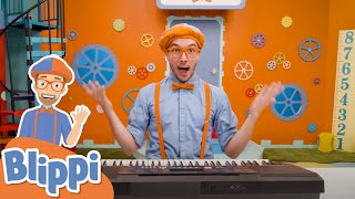 Blippi Learns Musical Instruments For Kids